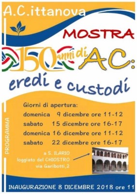 LOCANDINA MOSTRA 150 ANNI